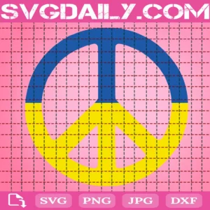 Peace Svg, Ukraine Peace Svg