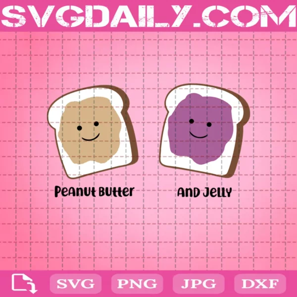 Peanut Butter And Jelly Svg