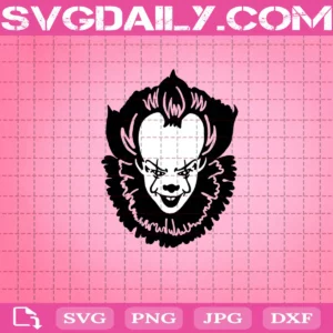 Pennywise Clown Svg