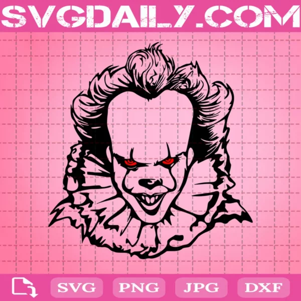 Pennywise Svg, Halloween Svg