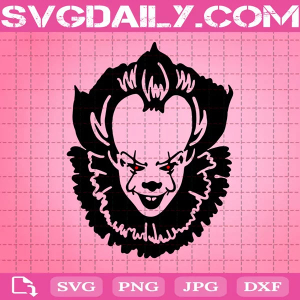 Pennywise Svg, Pennywise Clown Svg