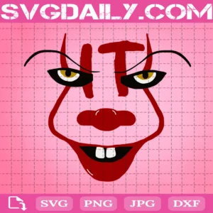 Pennywise Svg, Scary Clown Svg