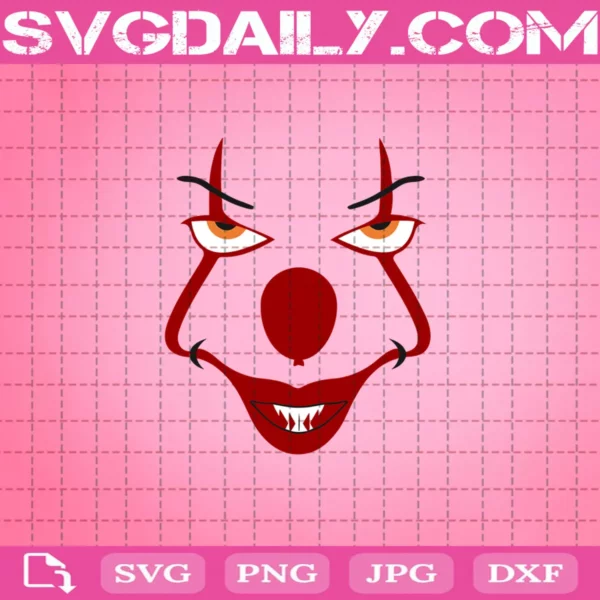 Pennywise The Clown Svg