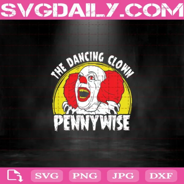 Pennywise The Dancing Clown Svg