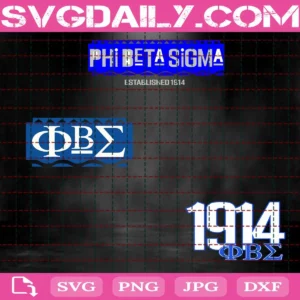 Phi Beta Sigma Svg Bundle