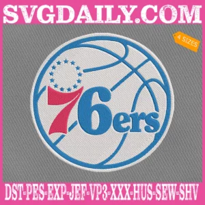 Philadelphia 76ers Embroidery Machine