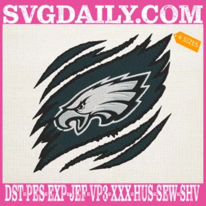 Philadelphia Eagles Embroidery Design