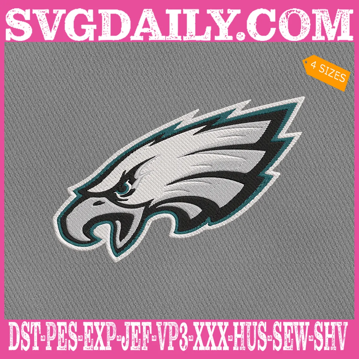 Philadelphia Eagles Embroidery Files - Daily Free Premium Svg Files