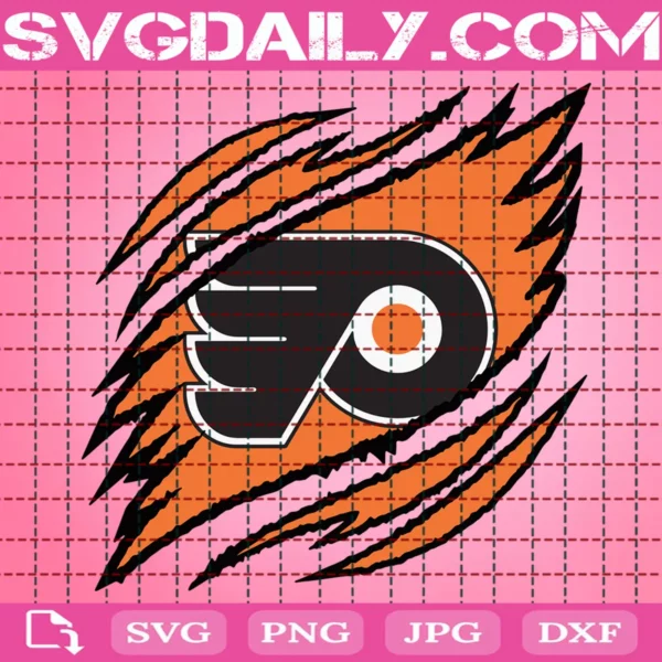 Philadelphia Flyers Claws Svg