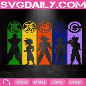 Piccolo Svg, Son Goku Svg