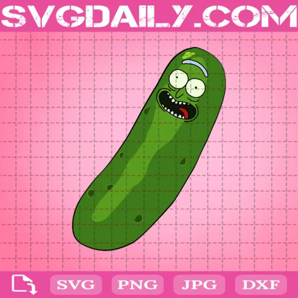 Pickle Rick Svg, Rick And Morty Svg