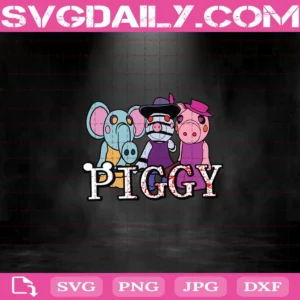 Piggy Bosses Svg