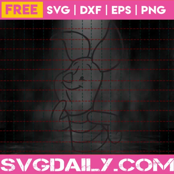 Piglet Svg Free, Best Disney Svg Files
