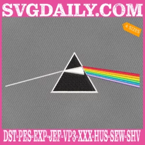Pink Floyd Dark Side Of The Moon Embroidery Design