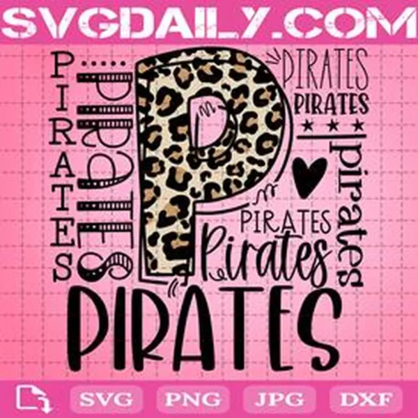 Pirates Mascot Svg