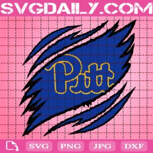 Pittsburgh Panthers Claws Svg