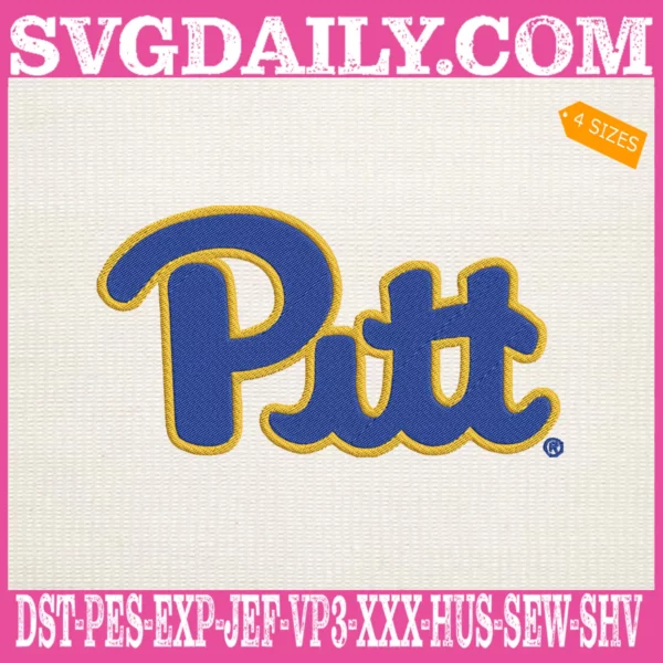 Pittsburgh Panthers Embroidery Machine