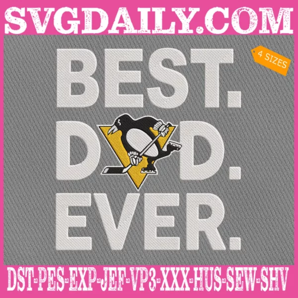 Pittsburgh Penguins Embroidery Files