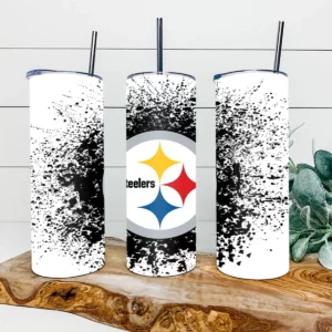 Pittsburgh Steelers Football 20oz Skinny Tumbler