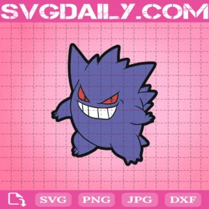 Pokemon Gengar Svg