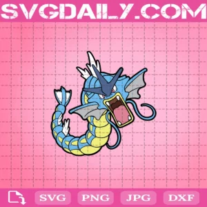 Pokemon Gyarados Svg