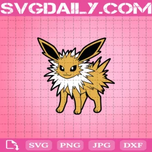 Pokemon Jolteon Svg