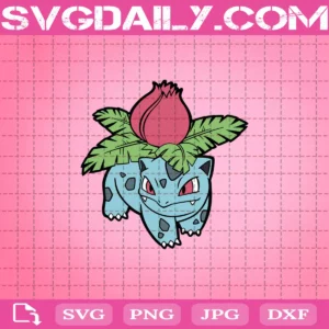 Pokemon Lvysaur Svg