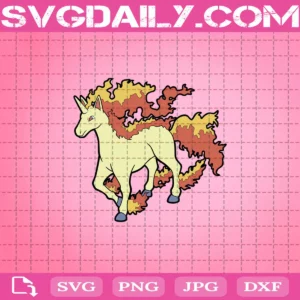 Pokemon Rapidash Svg