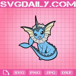 Pokemon Vaporeon Svg