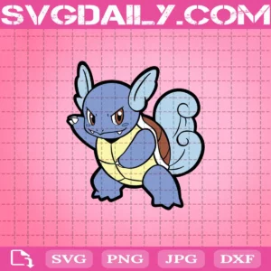 Pokemon Wartortle Svg