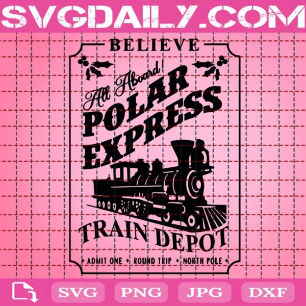 Polar Express Svg