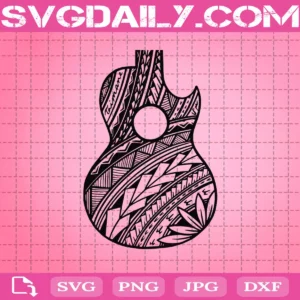 Polynesian Ukulele Svg