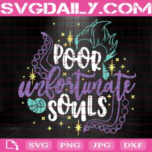 Poor Unfortunate Souls Svg