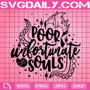 Poor Unfortunate Souls Svg