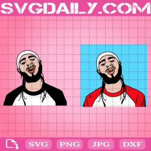Post Malone Rapper Svg