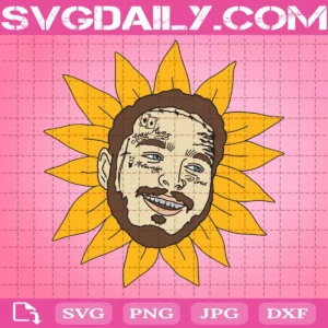 Post Malone Sunflower Svg