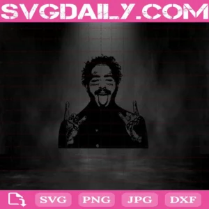 Post Malone Svg, Post Malone Singer Lover Svg