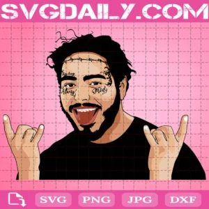 Posty Malone Always Tired Svg