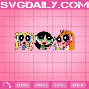 Powerpuff Girls Svg