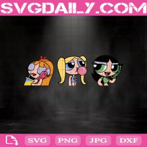 Powerpuff Svg, Girls Svg