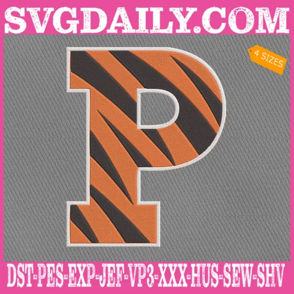 Princeton Tigers Embroidery Files