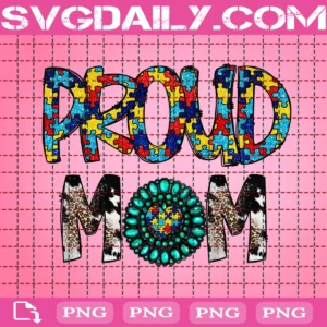 Proud Mom Autism Png