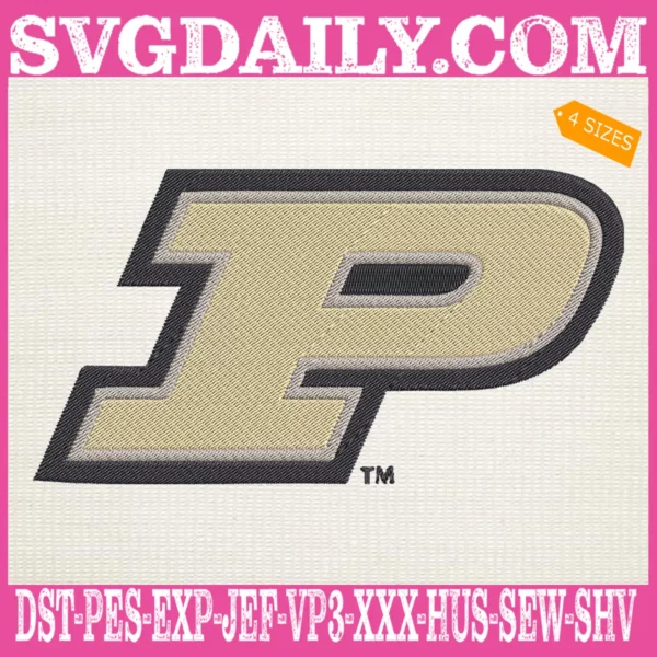 Purdue Boilermakers Embroidery Machine