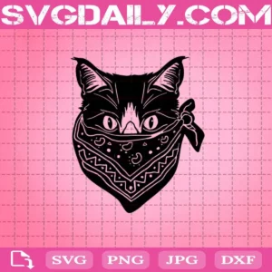 Quarantine Cat Svg