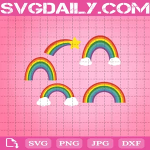 Rainbow Svg Bundle