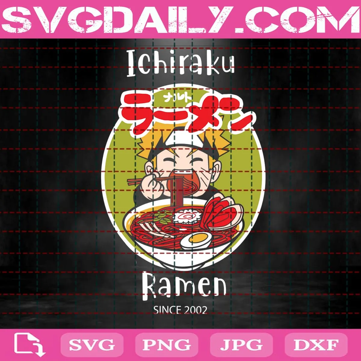 Ramen Ichiraku Svg