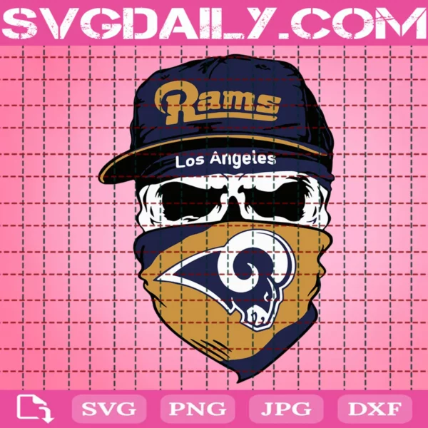 Rams Football Svg