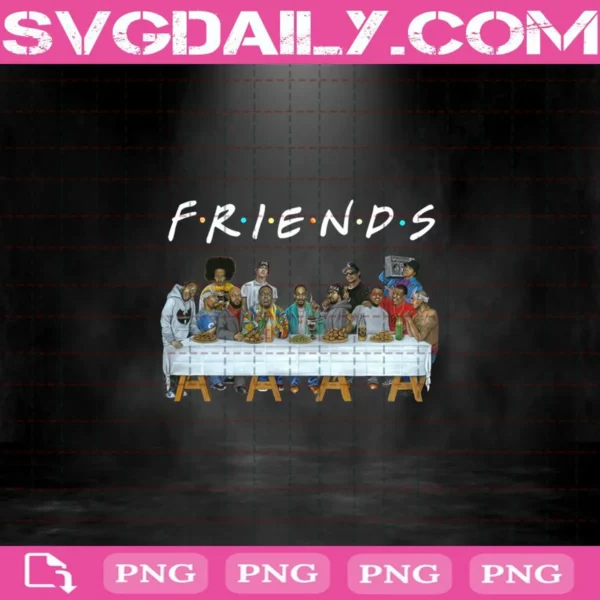 Rappers Last Supper Friends Png