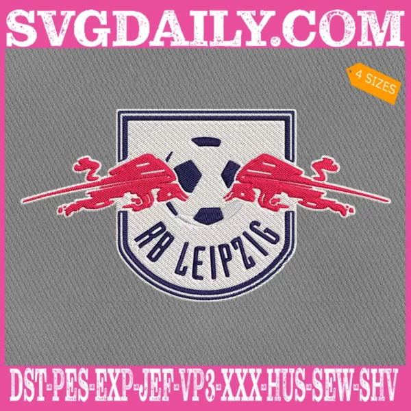 RB Leipzig Embroidery Design