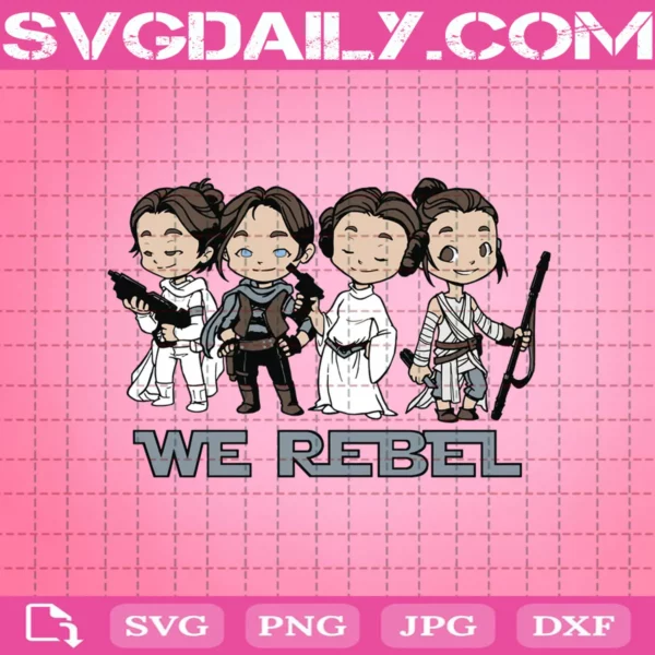Rebel Ladies Svg